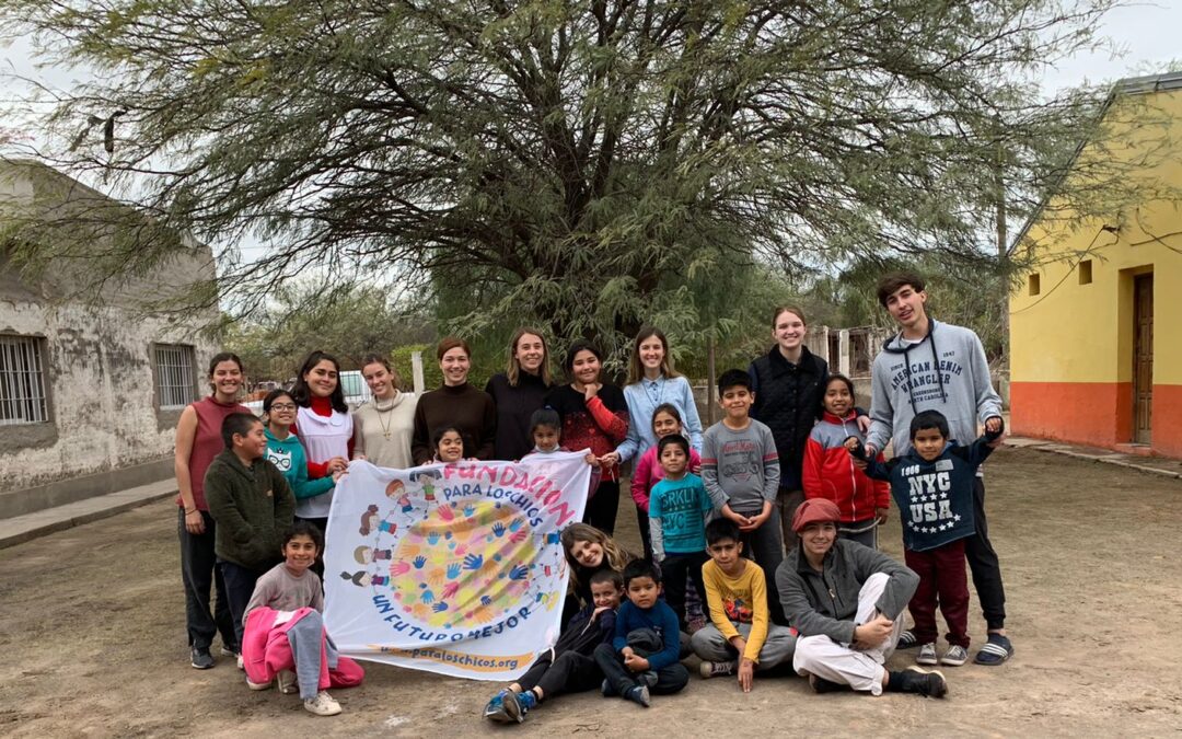 Los jóvenes misioneros en Santiago del Estero
