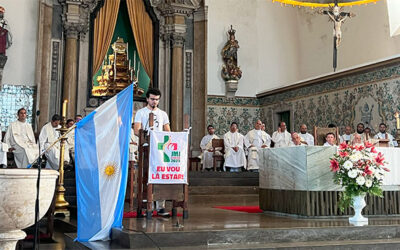 Nuestros jóvenes en la JMJ en Lisboa