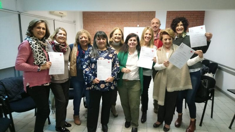 Concluyó el primer año del Curso de Prevención de abuso