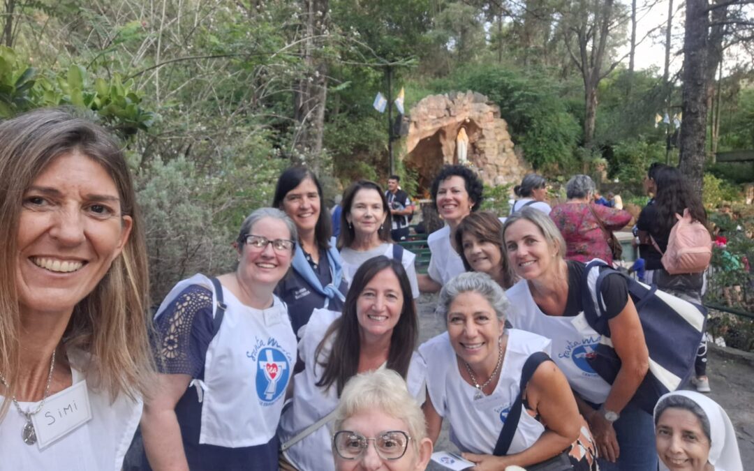 Ministros de la Escucha en el Santuario de Lourdes, en Alta Gracia