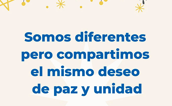 Nuestro deseo para estas Fiestas