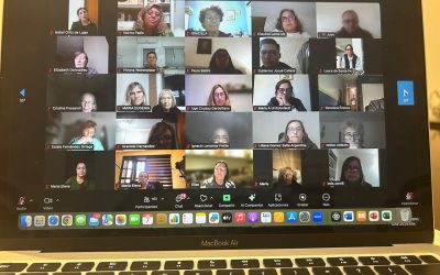 Encuentro de alumnos de DIME y CAE virtual con Inés Ordoñez