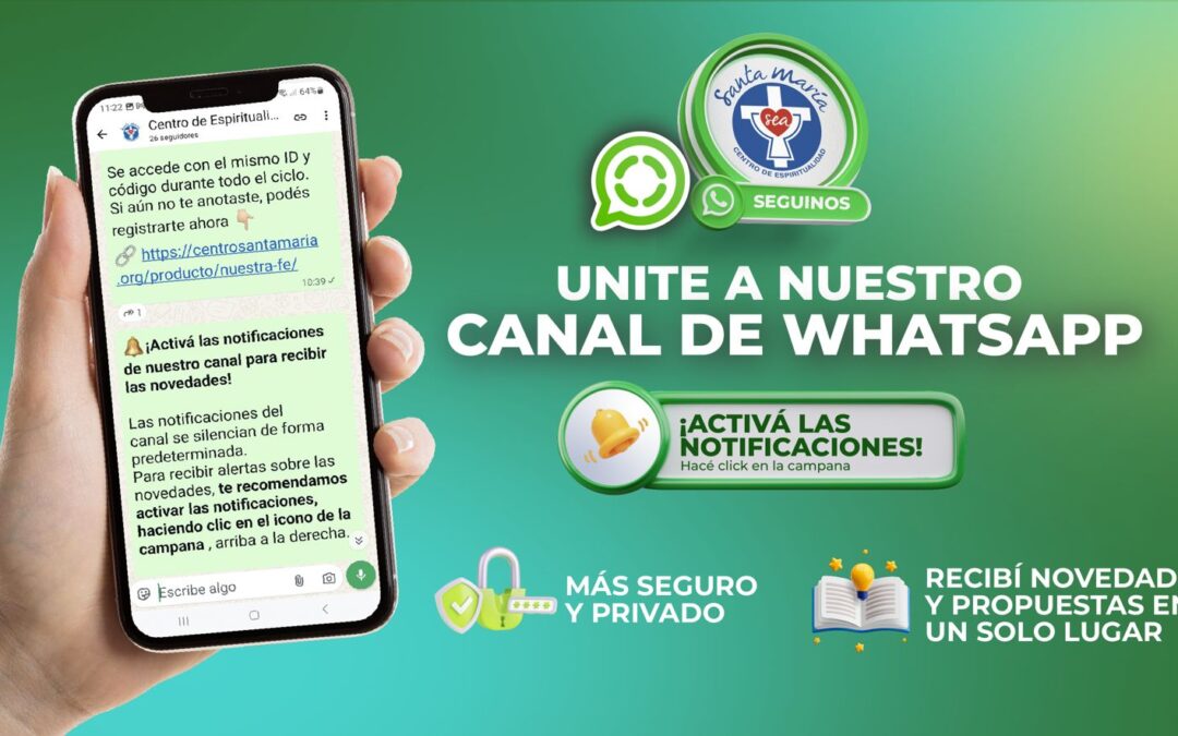 ¡Nuevo canal de WhatsApp!